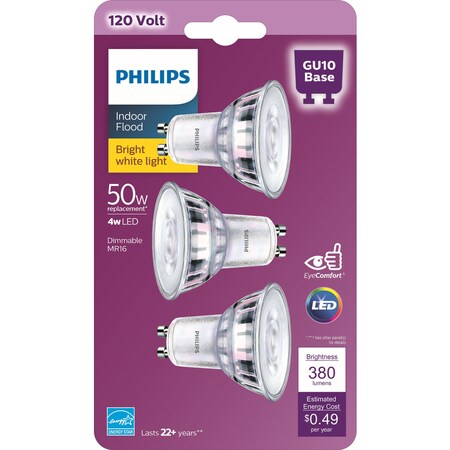 Philips LED DIM MR16 GU10 50W BW 544932